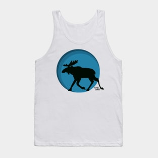 Moose in Finland - moose hunting Tank Top